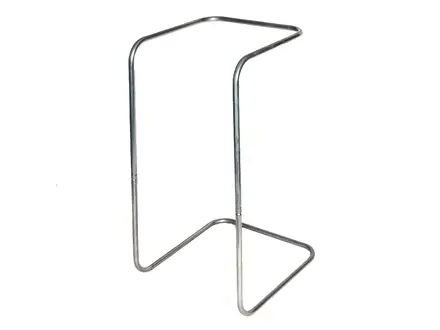 Knapzakhouder staal verzinkt 515x518x800 mm 200 liter