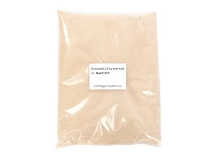 Sable extincteur pour cendriers, sachet de 2500 grammes
