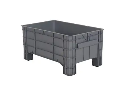 Caisse-palette mini 4 pieds 1040 x 640 x 495 mm 188 litres