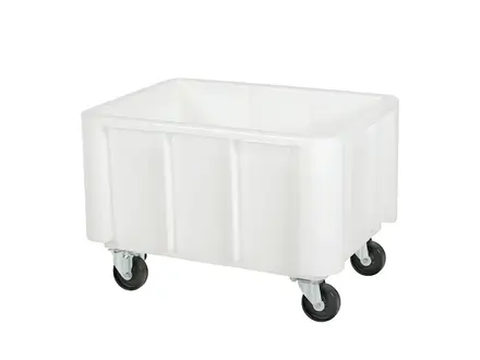 Conteneur empilable mobile Euronorm 800 x 600 x 550 mm, 140 litres