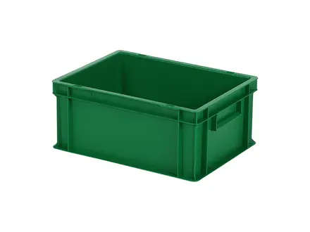 Boîte empilable Euronorm 400x300x175 mm 16 l verte