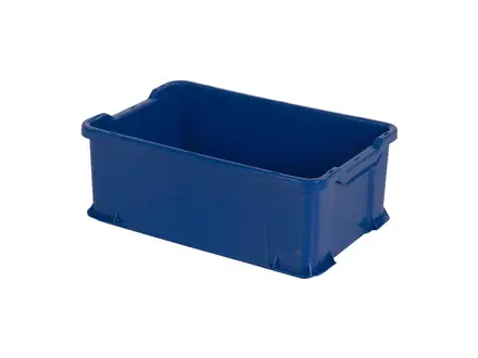 Stapelbak Unibox 600x400x225 mm 40 l blauw