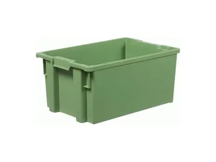 Conteneur fermé, empilable et emboîtable 800 x 400 x 350 mm, 87 litres