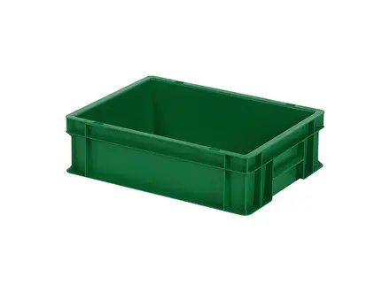 Stapelbak Euronorm 400x300x120 mm 11 l groen