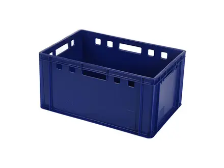 Conteneur empilable fermé E3 Euronorm 600x400x300 mm 60 litres