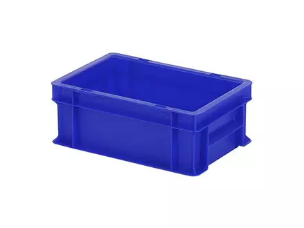 Stacking container Euronorm 300x200x118 mm 5 l blue