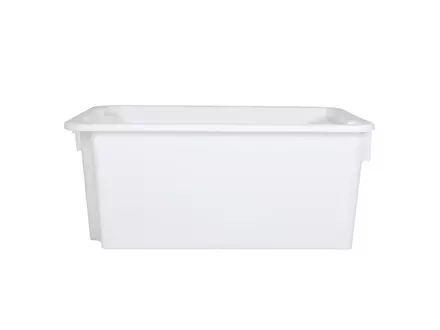 Stackable nesting box Euronorm 600x400x325 mm 50 l white