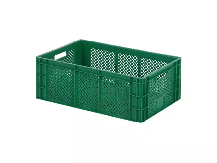 Stacking crate Euronorm RX 600x400x223 mm 43.5 liters green