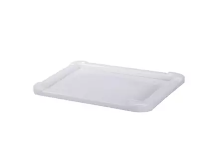 Slip-on lid for stacking container Euronorm 800x600 mm white