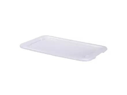 Overlay lid for stackable and nestable containers 600x400 mm white