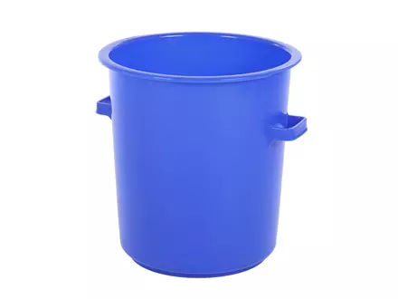 Ton heavy duty food-grade HDPE 75 liters blue