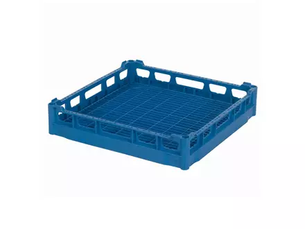 Panier universel pour lave-vaisselle 500 x 500 x 100 mm bleu