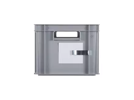Galvanized label clip 80x21 mm