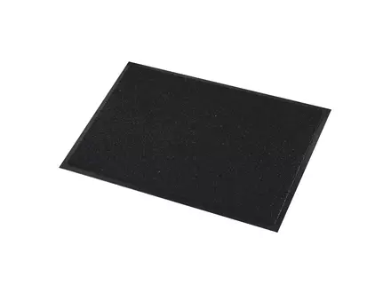 Paillasson en polyamide noir 90 x 150 cm
