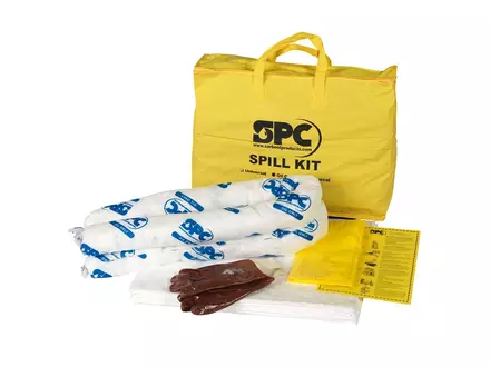 Kit anti-déversement économique Brady SK-PP portable SPC pour huiles/produits chimiques