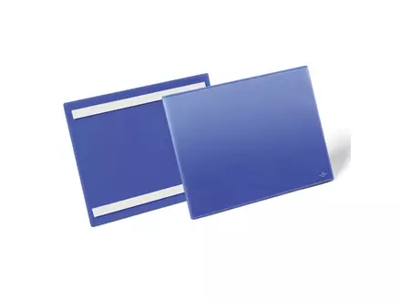 A4 document holder landscape self-adhesive blue
