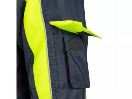 Sioen Nibas 3338A2PM1 freezer jacket fluorescent yellow/navy blue size XL