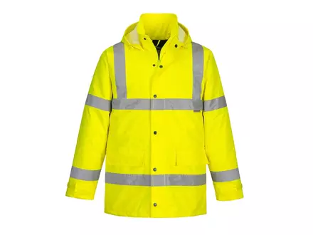 Portwest S460 Hi-Vis traffic jacket with hood