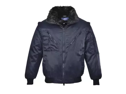 Portwest PJ10 pilot jacket navy blue size M