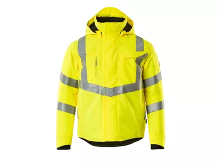 Veste d'hiver jaune fluo Mascot Hastings, taille M