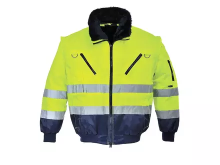 Portwest PJ50 Hi-Vis 3-in-1 pilot jacket