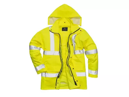 Portwest S468 Hi-Vis 4-in-1 Hooded Traffic Jacket