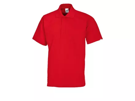 Polo unisex BP 1625 181 81 rood maat S