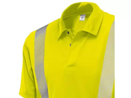 Polo haute visibilité jaune fluorescent BP 2132-260-86, taille L