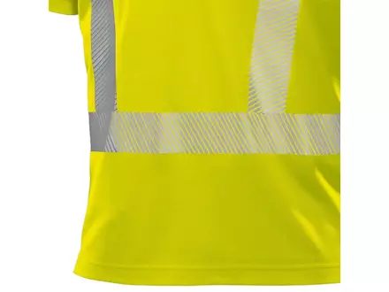 Polo haute visibilité jaune fluorescent BP 2132-260-86, taille L