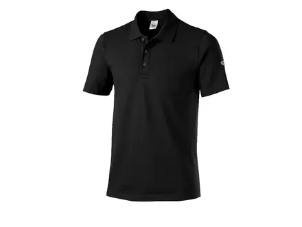 Polo unisex BP 1712 230 32 zwart maat L