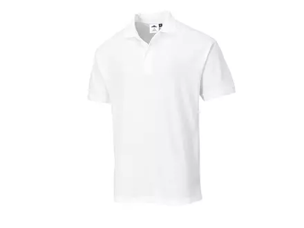 Polo Portwest B210 blanc taille S