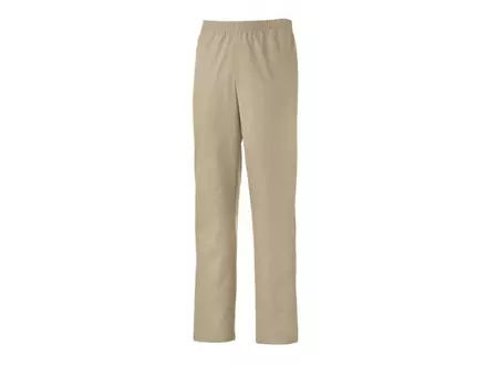 Pantalon unisexe élastiqué BP 1645 400 47 écru taille M