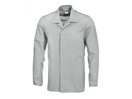 Food jacket short unisex BP 1670-500-51 light grey size Sn