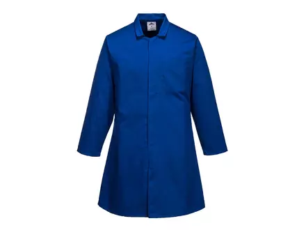 Veste longue pour homme Portwest 2202 avec poche poitrine, bleuet, taille M