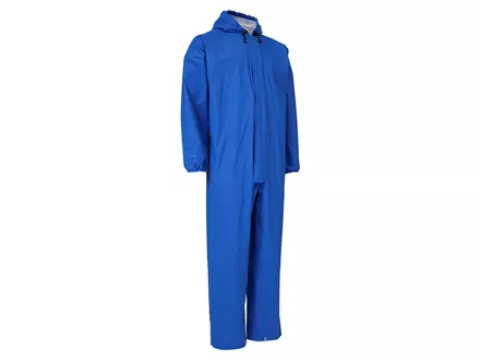 Combinaison de protection Elka Pro avec capuche, en nylon PU bleuet