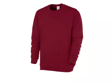 Sweatshirt unisex BP 1623 193 82 bordeaux maat 3XL