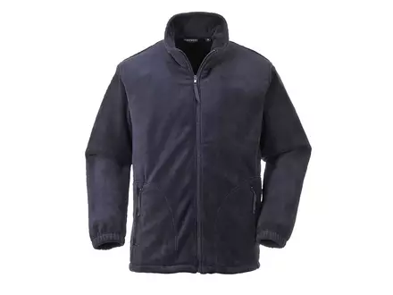 Portwest F400 fleece jacket navy blue