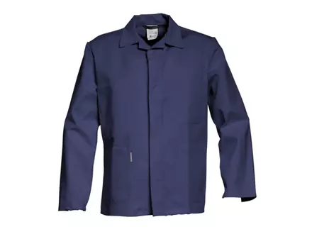 HaVeP 3021 short model lab coat navy blue size 48
