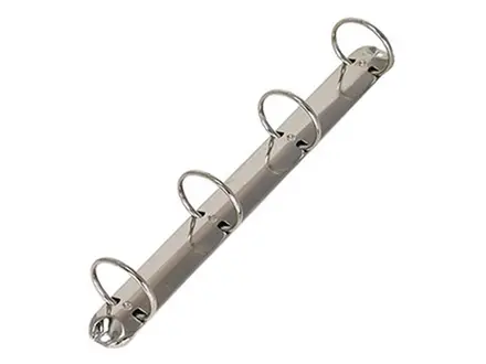 Ringbandmechanisme verchroomd 4-rings magnetisch