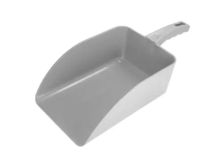 Detectable hand scoop 2000 g white