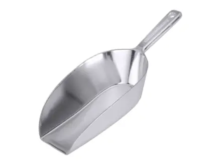 cuillère à herbes en aluminium
