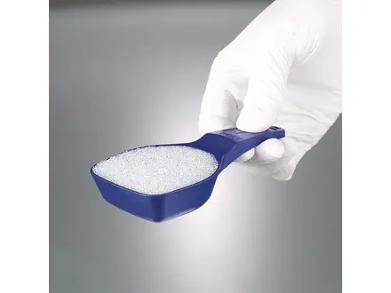 Cuillère doseuse stérile détectable PS 5 ml bleue