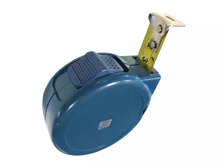 Mètre ruban Detectamet de 5 mètres en acier inoxydable, détectable, bleu