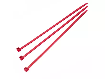 Bundelband detecteerbaar PA66MP+ 301x4,8 mm rood