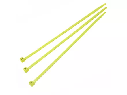 Detectable cable tie PA66MP+ 301x4.8 mm yellow