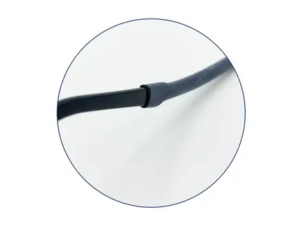 Detectamet brillenkoord siliconen detecteerbaar blauw