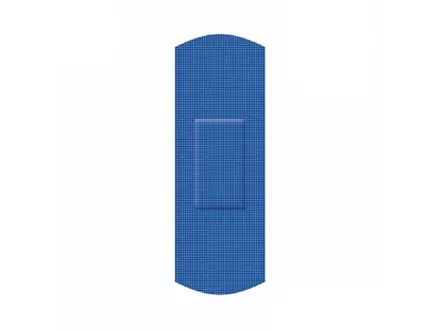 Patchs élastiques détectables bleus Detectaplast 8241, 25 x 72 mm