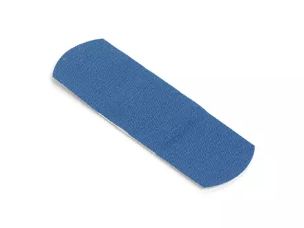 Detectaplast 8238 Patchs élastiques pour piercing, détectables, bleus, 9 x 38 mm