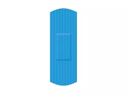 Detectaplast 8025 Premium pleisters detecteerbaar blauw 25x72 mm