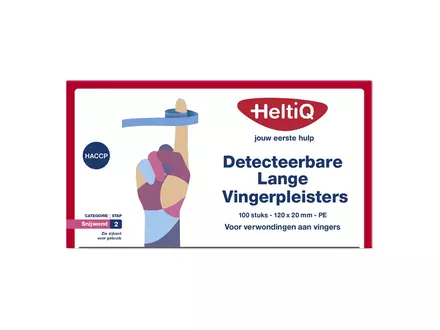 Pansements détectables HeltiQ pour doigts longs PE